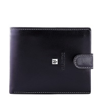 Luxusní pánská peněženka Valentini s dárkovým boxem černá 486-298