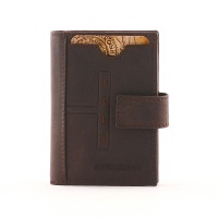 Synchronní držák karty v dárkovém balení tmavě hnědý VD200